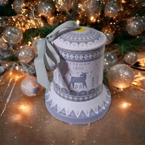 BEEKMAN 1802 COLLECTIBLE BELL HOLIDAY TIN